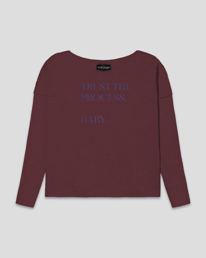 Trust The Process, Baby. relaxed smart-shirt