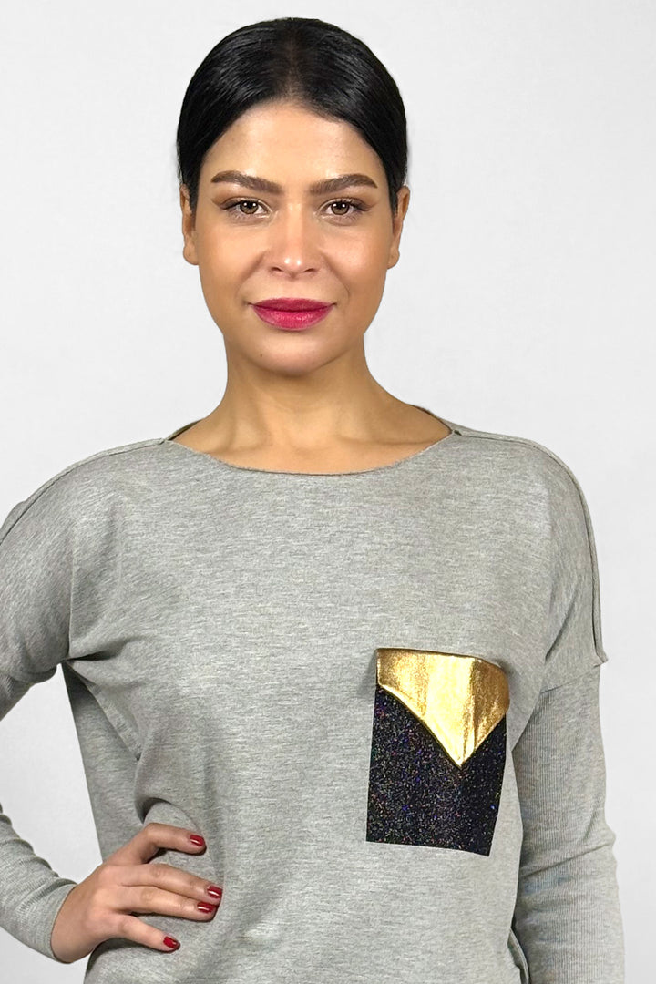 ECLATANTE v-pocket smart-shirt