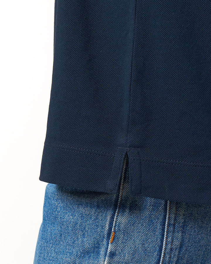 MASTER MIND piqué polo shirt