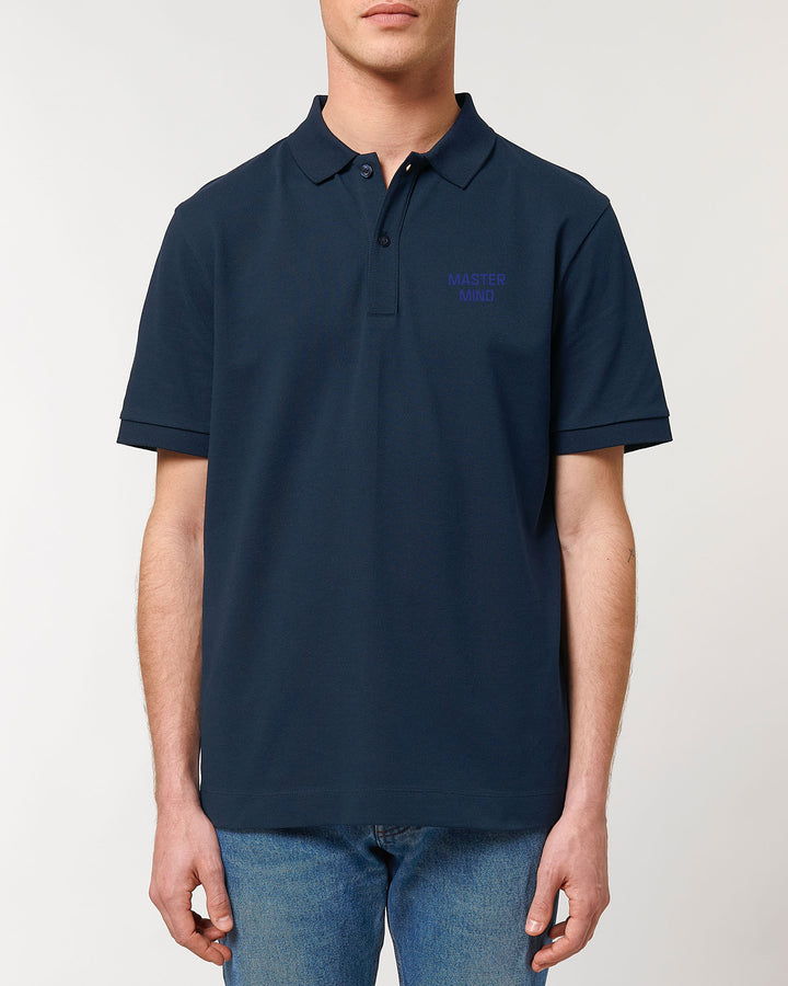 MASTER MIND piqué polo shirt