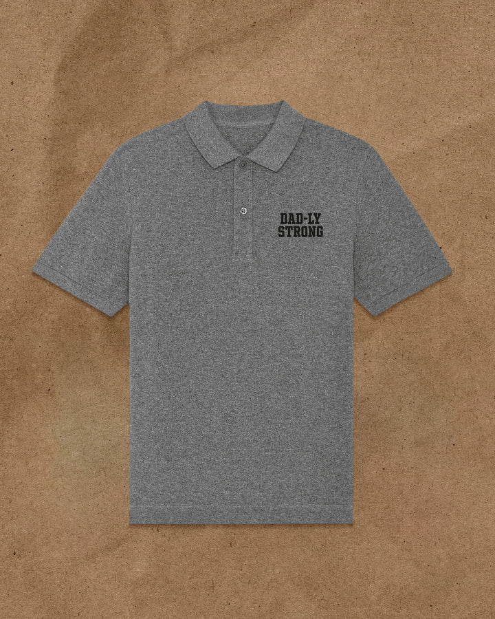 DAD-LY STRONG piqué polo shirt