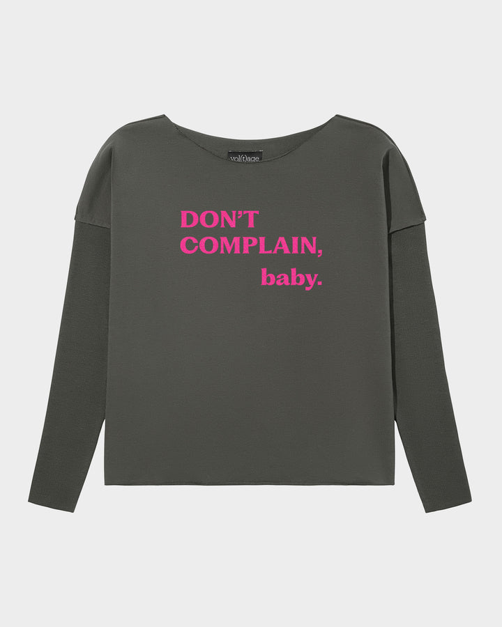 Don't Complain, Baby. relaxed smart-shirt