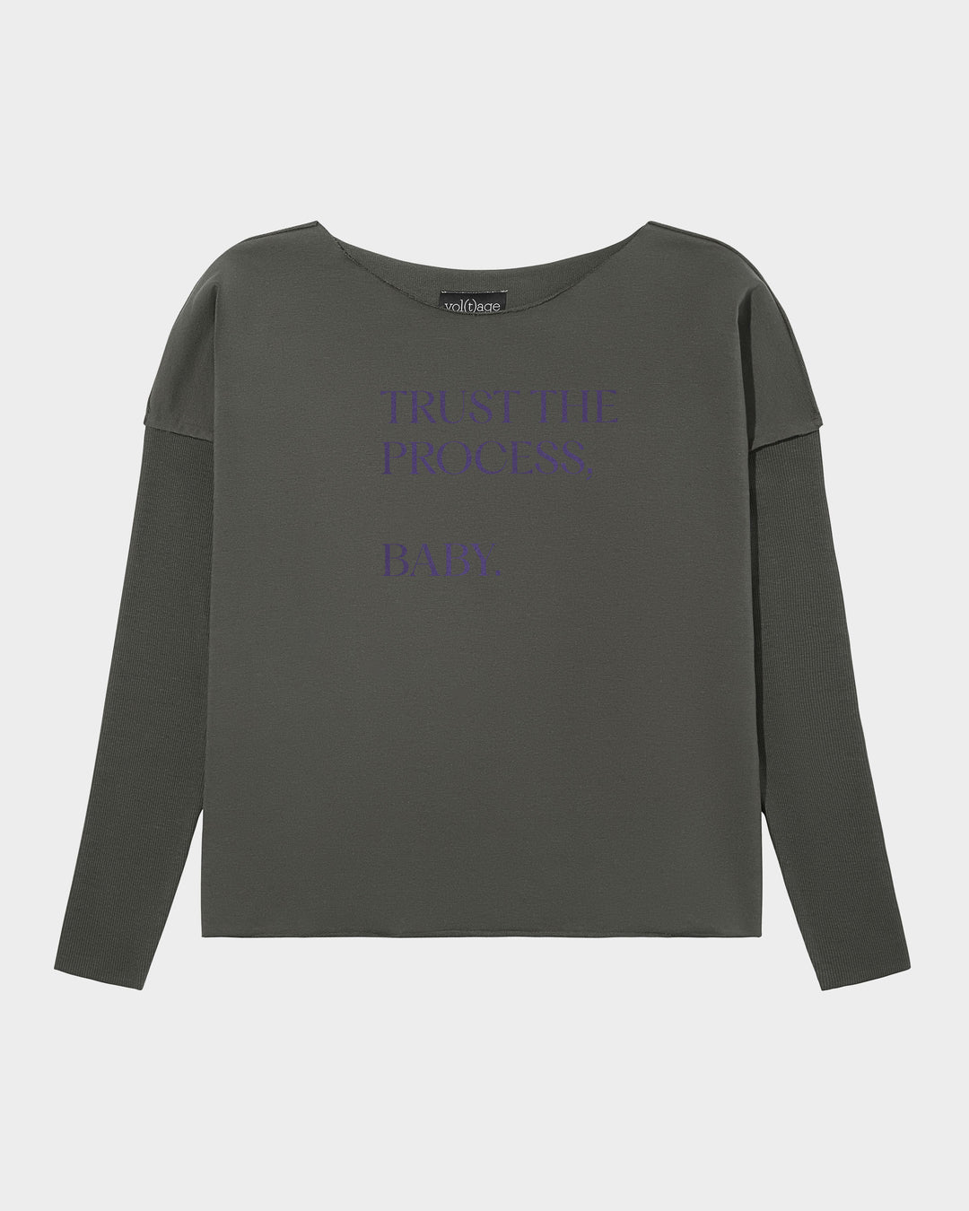 Trust The Process, Baby. relaxed smart-shirt