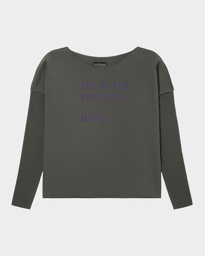 Trust The Process, Baby. relaxed smart-shirt