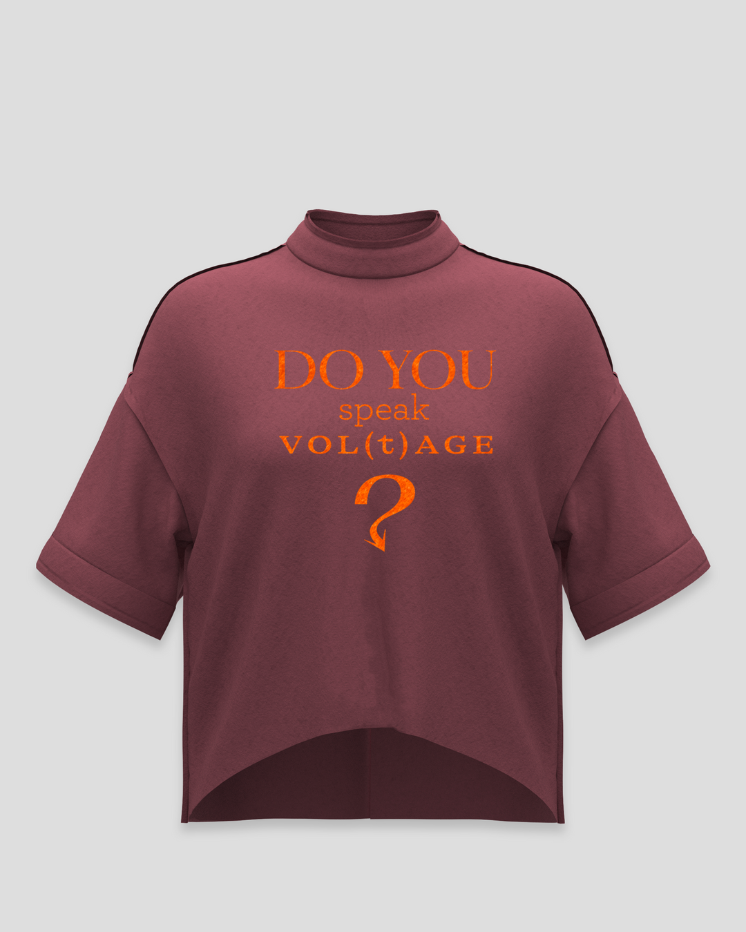 DO YOU SPEAK VOL(T)AGE? short train smart-tee