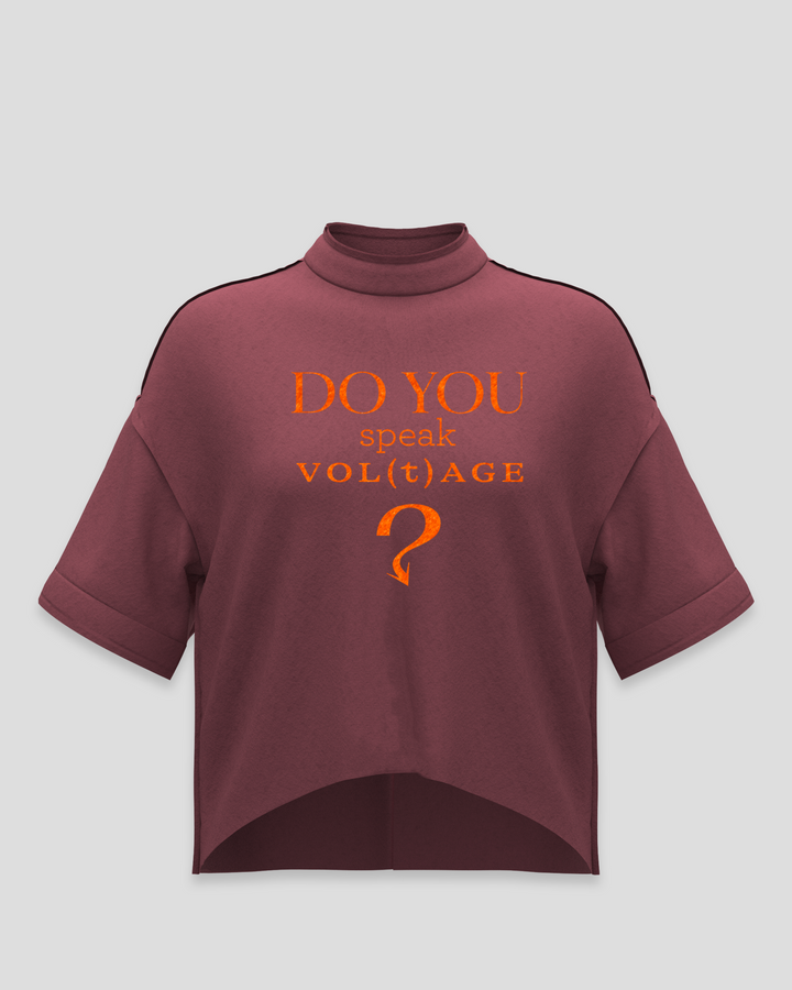 DO YOU SPEAK VOL(T)AGE? short train smart-tee