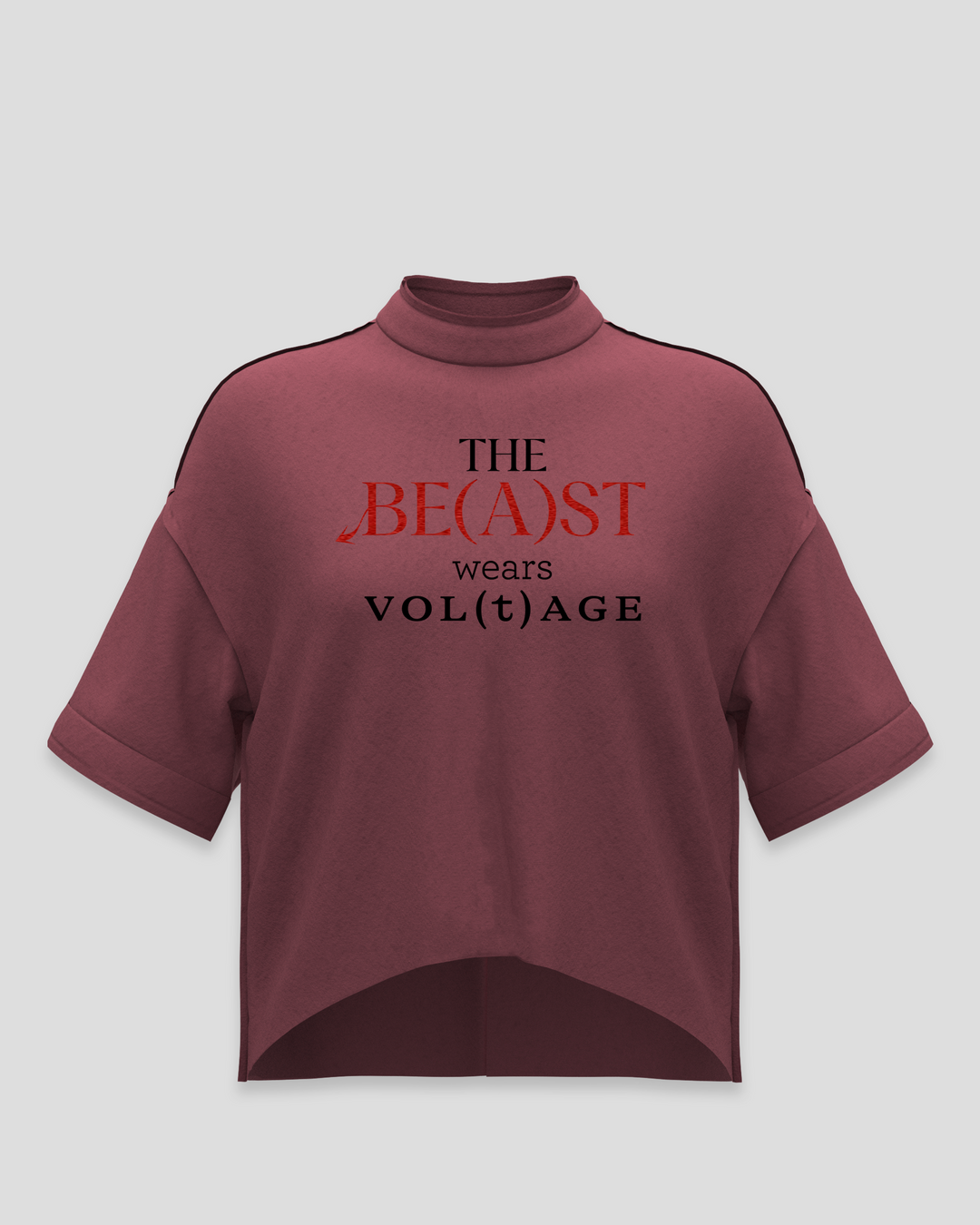 The BE(A)ST wears vol(t)age short train smart-tee