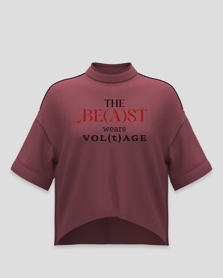 The BE(A)ST wears vol(t)age short train smart-tee