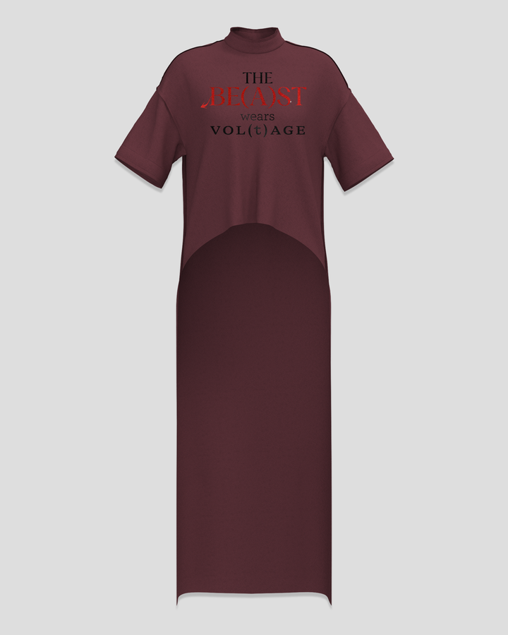 THE BE(A)ST wears vol(t)age. long train smart-tee