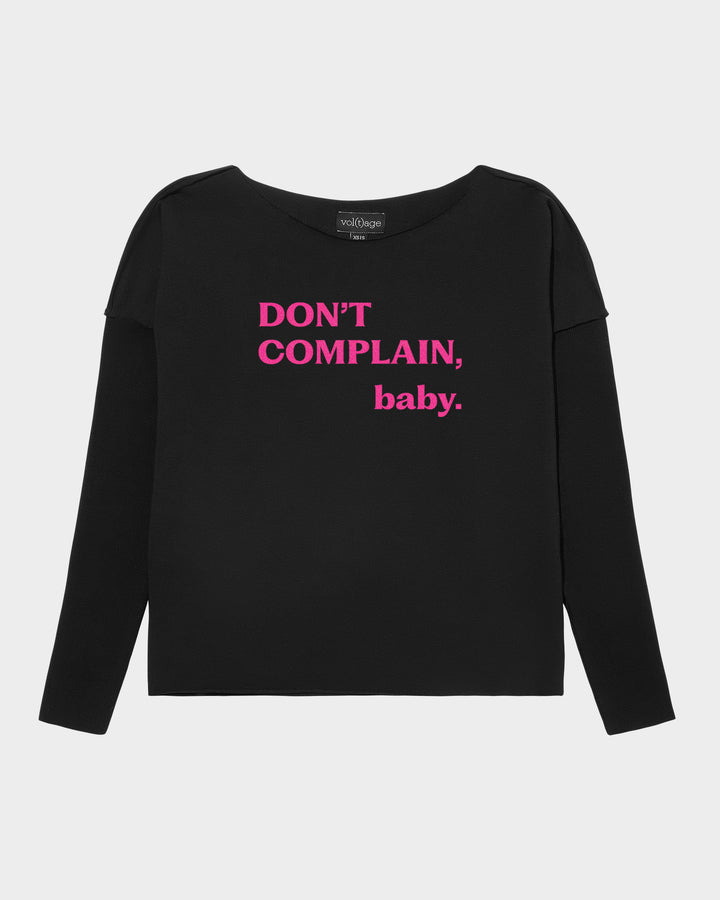 Don't Complain, Baby. relaxed smart-shirt