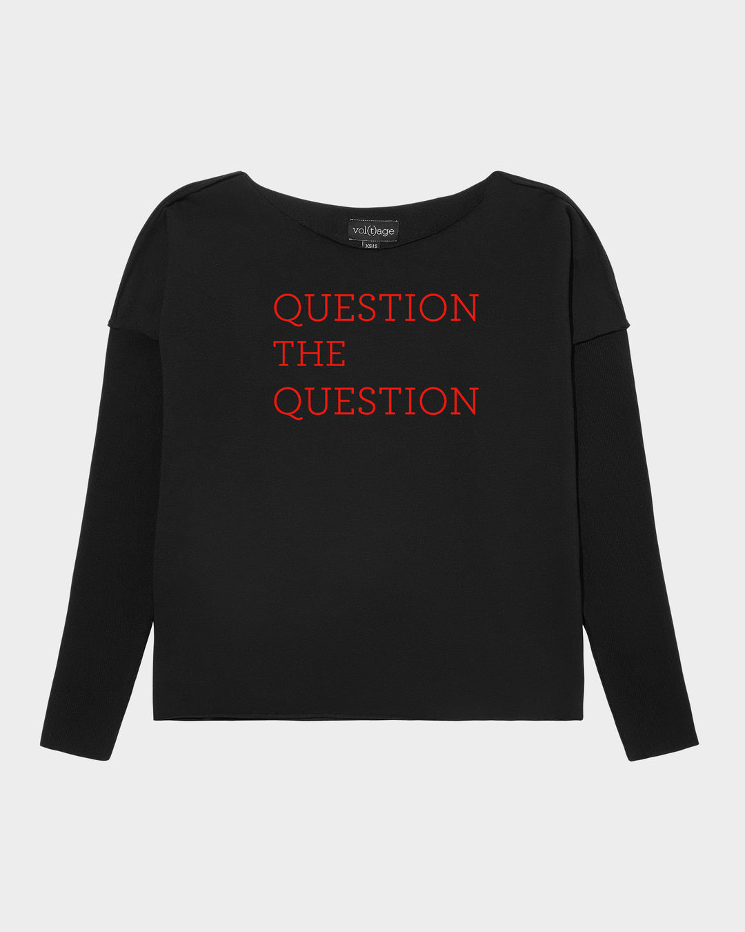 QUESTION THE QUESTION relaxed smart-shirt