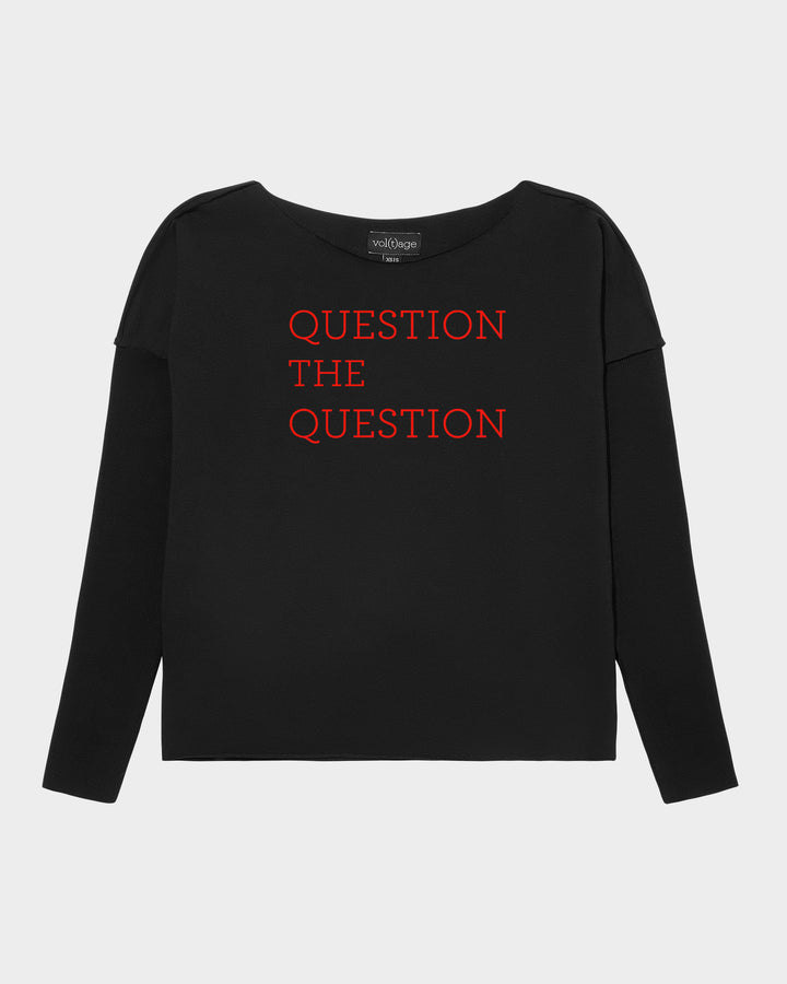 QUESTION THE QUESTION relaxed smart-shirt