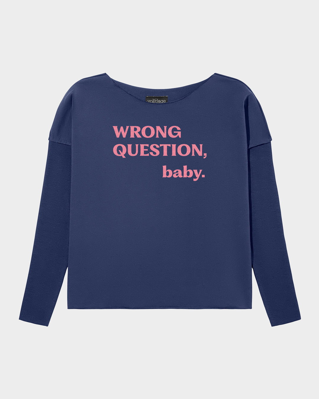 WRONG QUESTION, baby. relaxed smart-shirt
