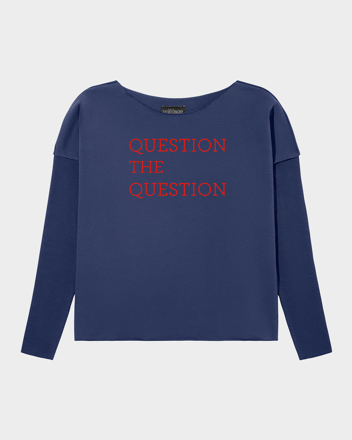 QUESTION THE QUESTION relaxed smart-shirt