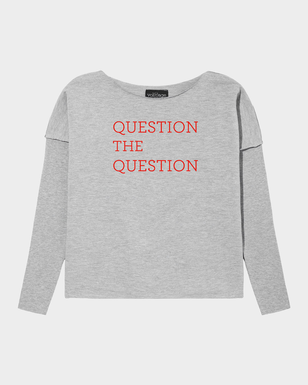 QUESTION THE QUESTION relaxed smart-shirt