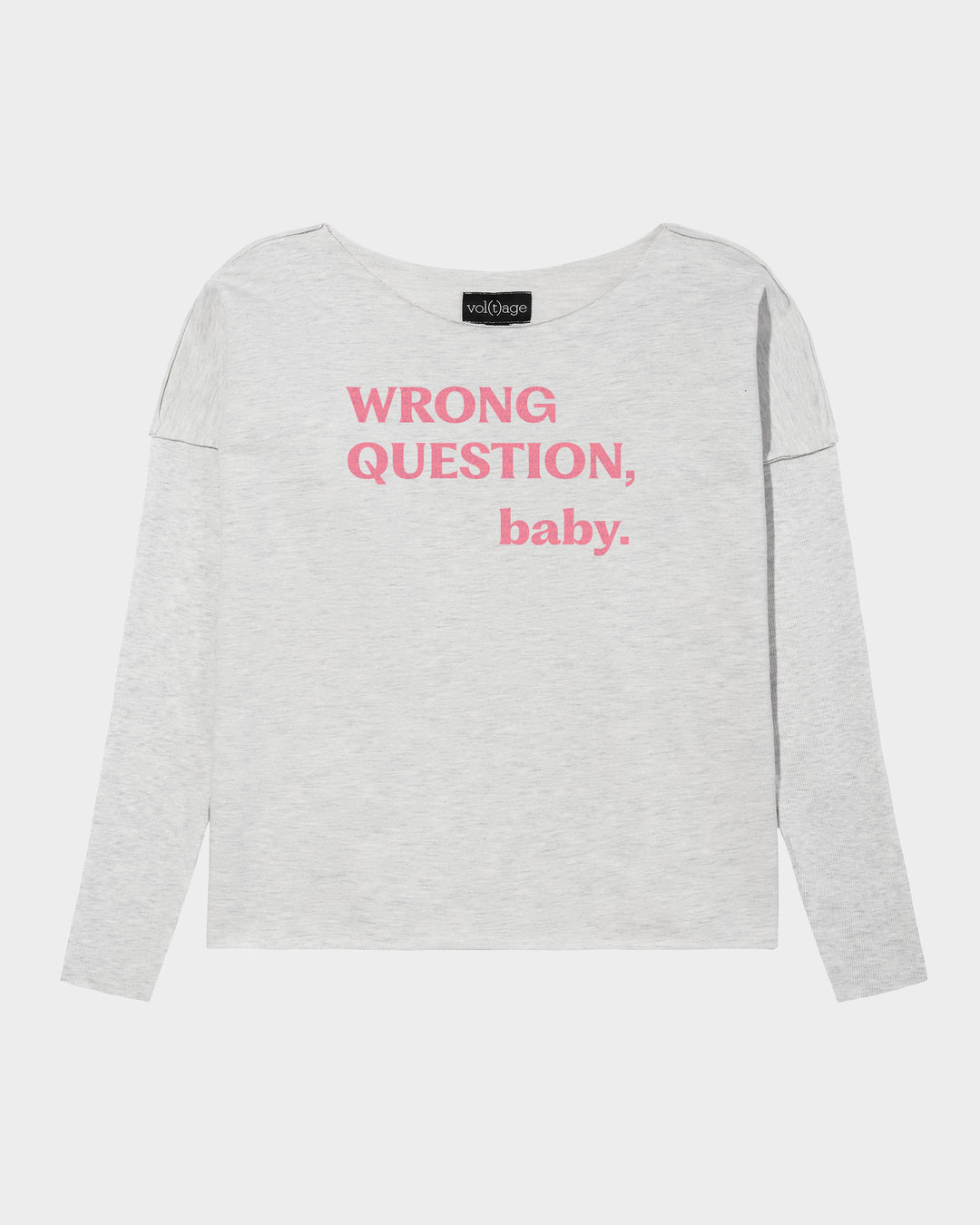 WRONG QUESTION, baby. relaxed smart-shirt