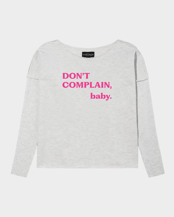 Don't Complain, Baby. relaxed smart-shirt