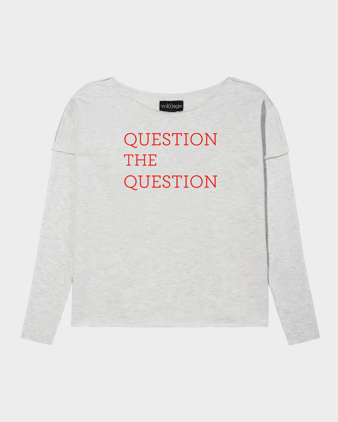 QUESTION THE QUESTION relaxed smart-shirt