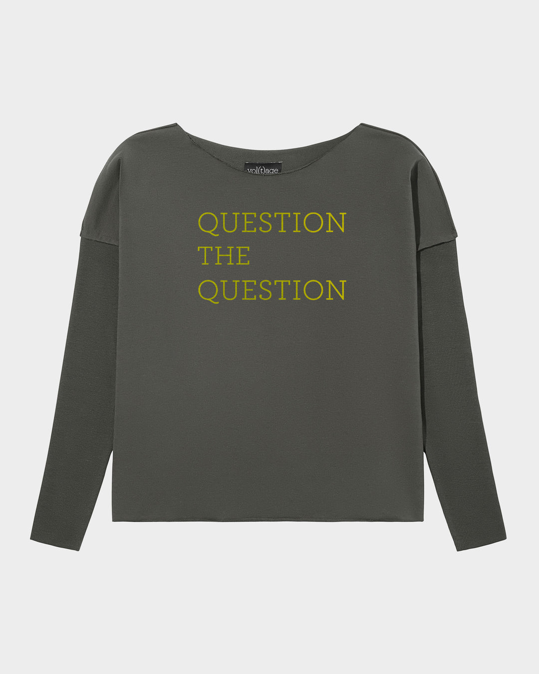 QUESTION THE QUESTION relaxed smart-shirt