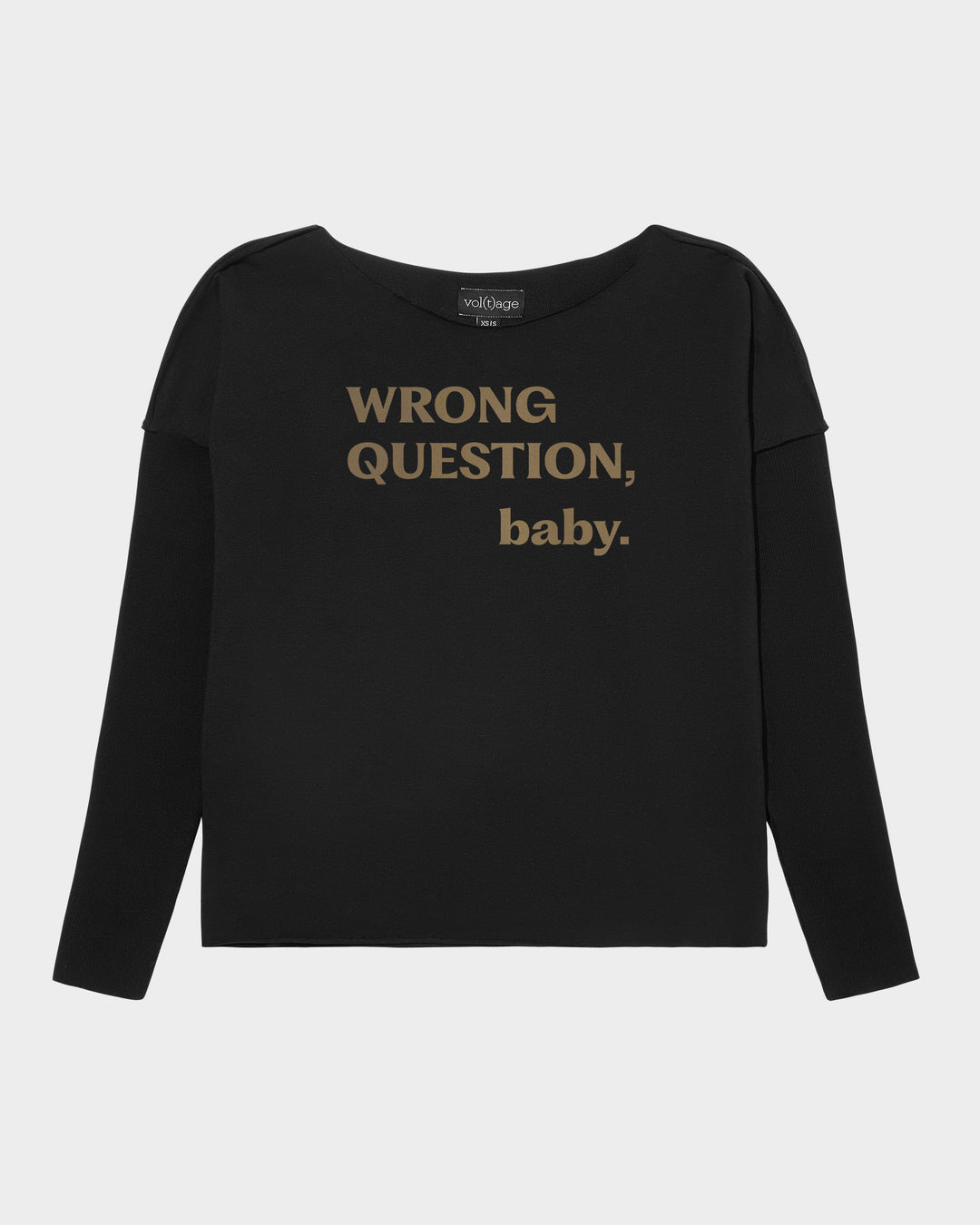 WRONG QUESTION, baby. relaxed smart-shirt