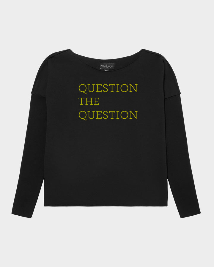 QUESTION THE QUESTION relaxed smart-shirt
