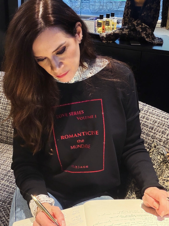 LOVE SERIES VOL I ROMANTICISE THE MUNDANE relaxed smart-shirt