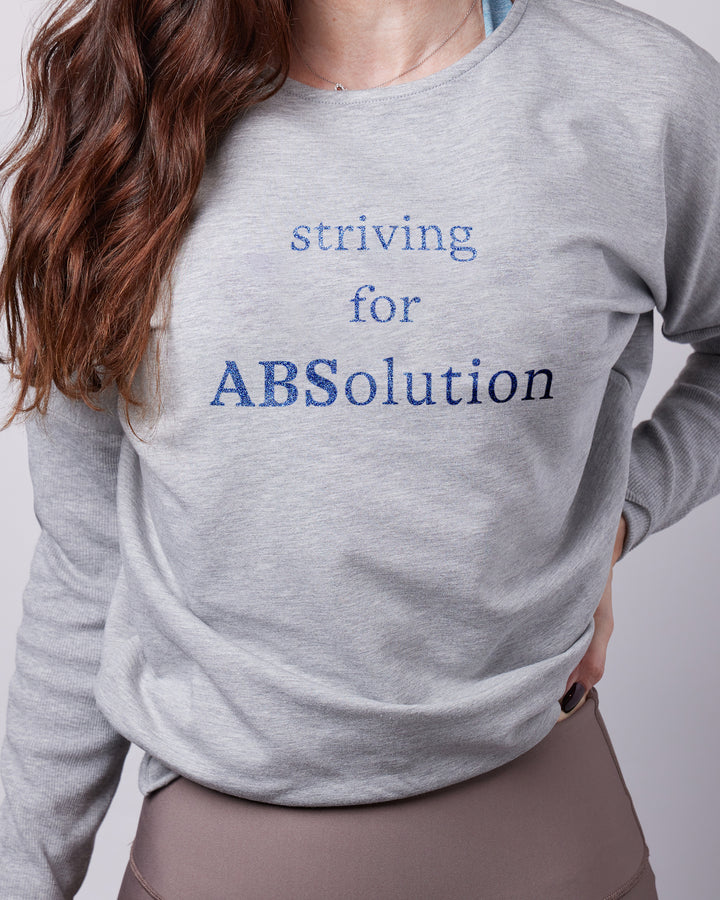 striving for ABSolution fitted smart-shirt