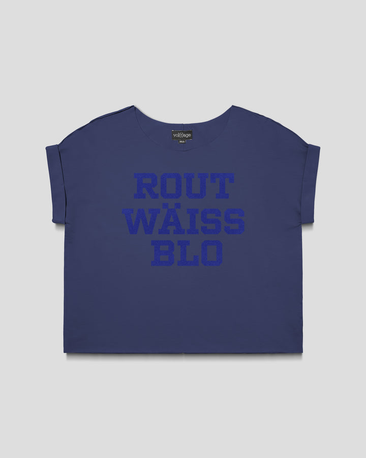 ROUT WÄISS BLO relaxed smart-tee