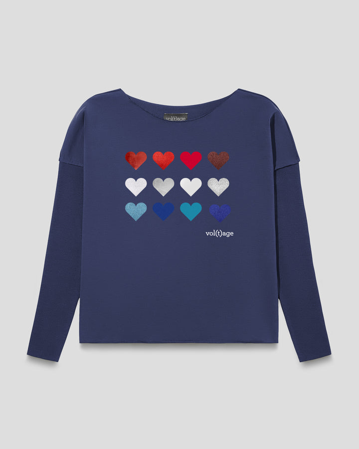 LOVE LUXEMBOURG relaxed smart-shirt