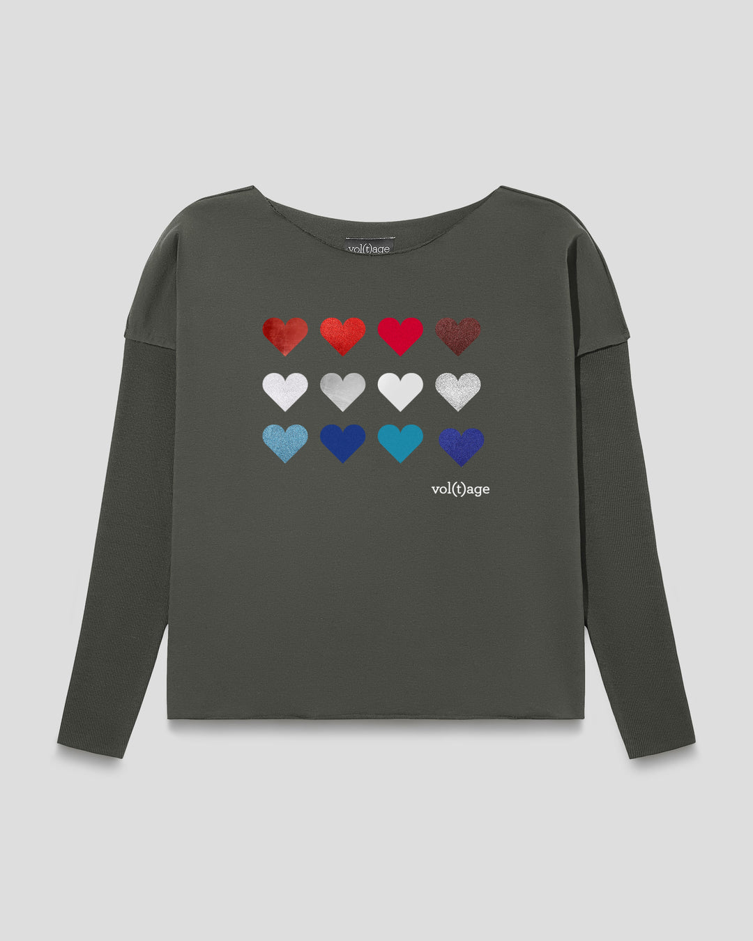 LOVE LUXEMBOURG relaxed smart-shirt