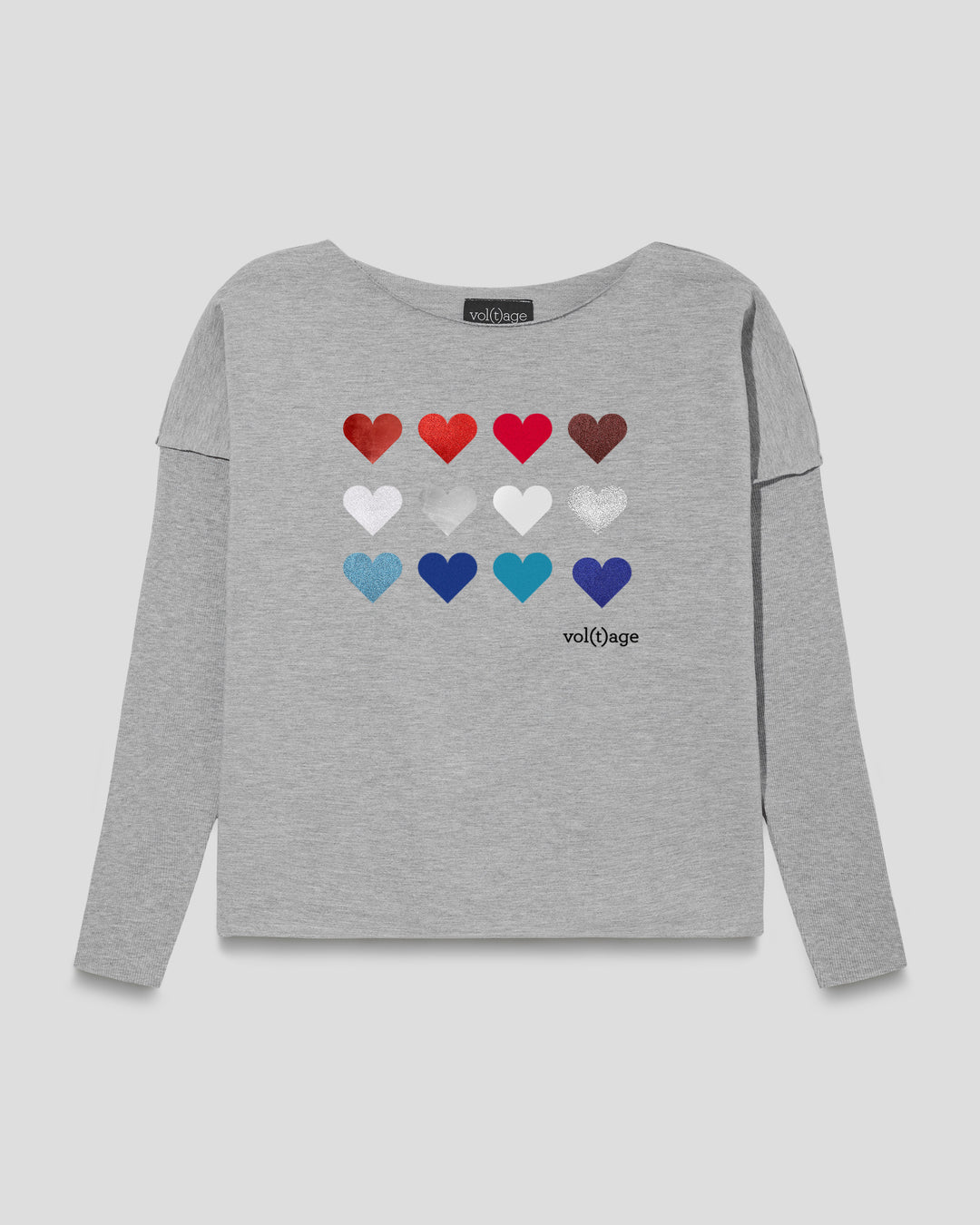 LOVE LUXEMBOURG relaxed smart-shirt