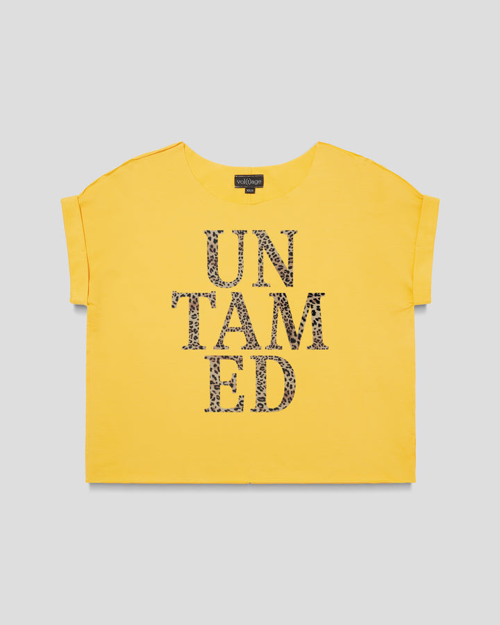 UNTAMED relaxed smart-tee