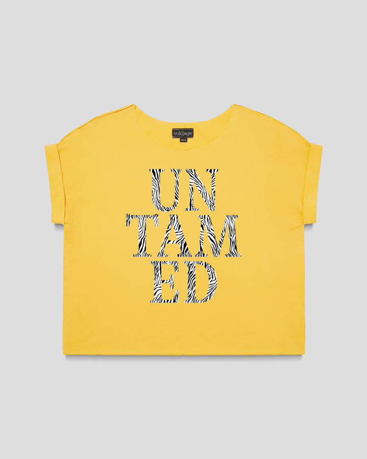 UNTAMED relaxed smart-tee