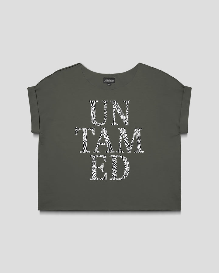 UNTAMED relaxed smart-tee