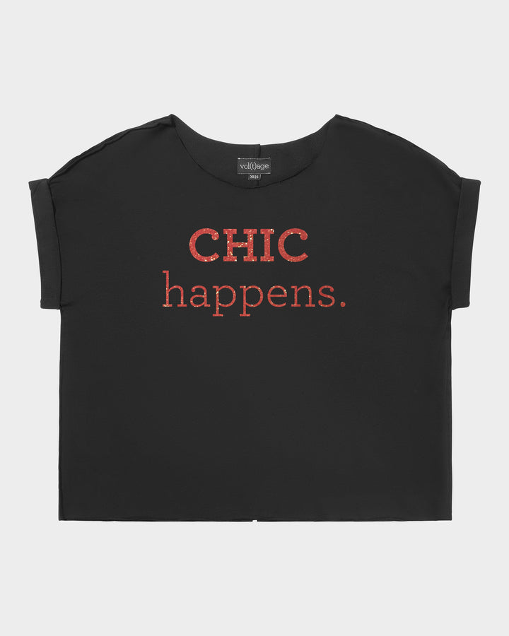 CHIC happens. relaxed smart-tee