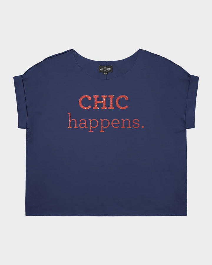 CHIC happens. relaxed smart-tee