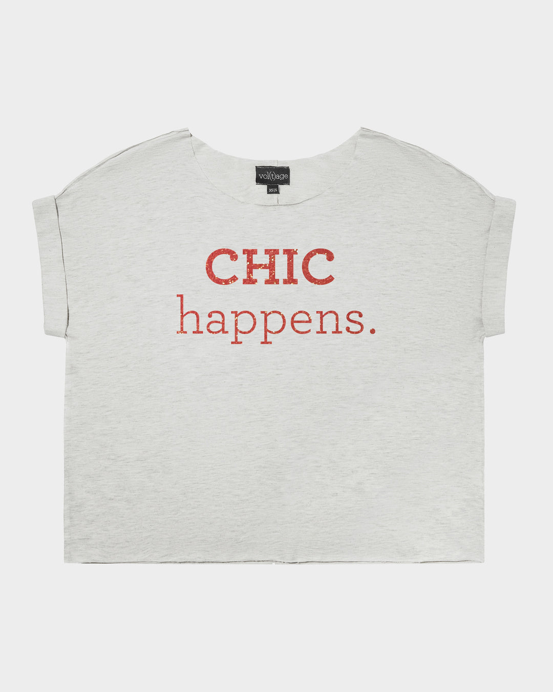 CHIC happens. relaxed smart-tee