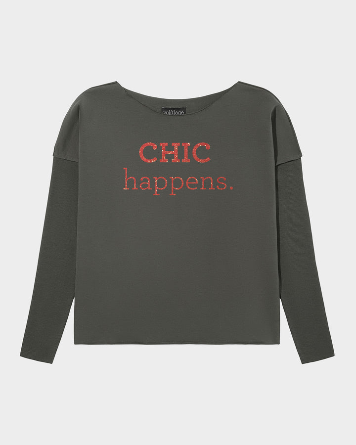 CHIC happens. relaxed smart-shirt