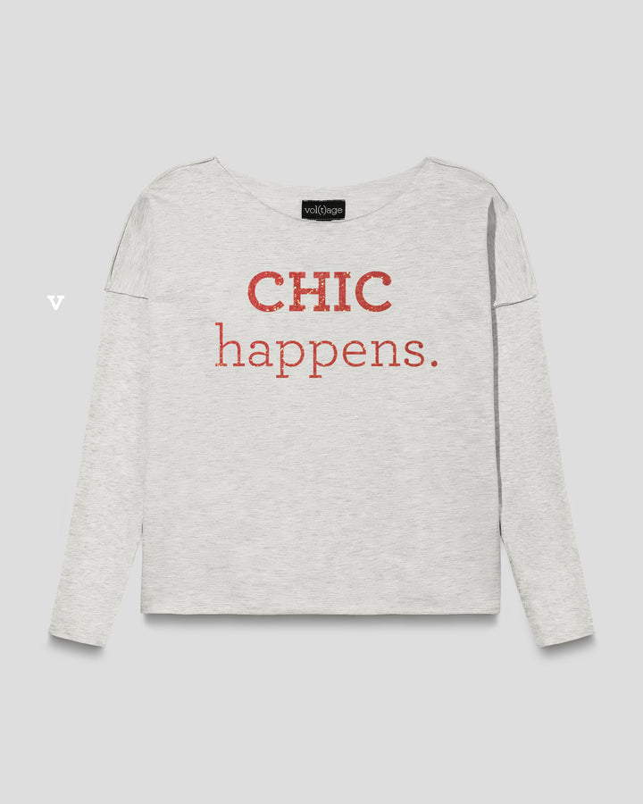 CHIC happens. relaxed smart-shirt