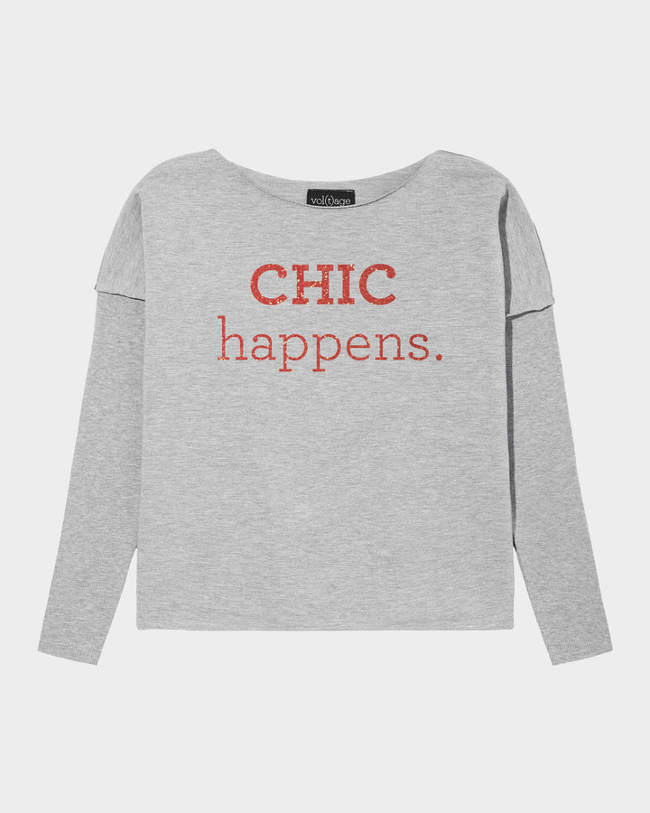 CHIC happens. relaxed smart-shirt