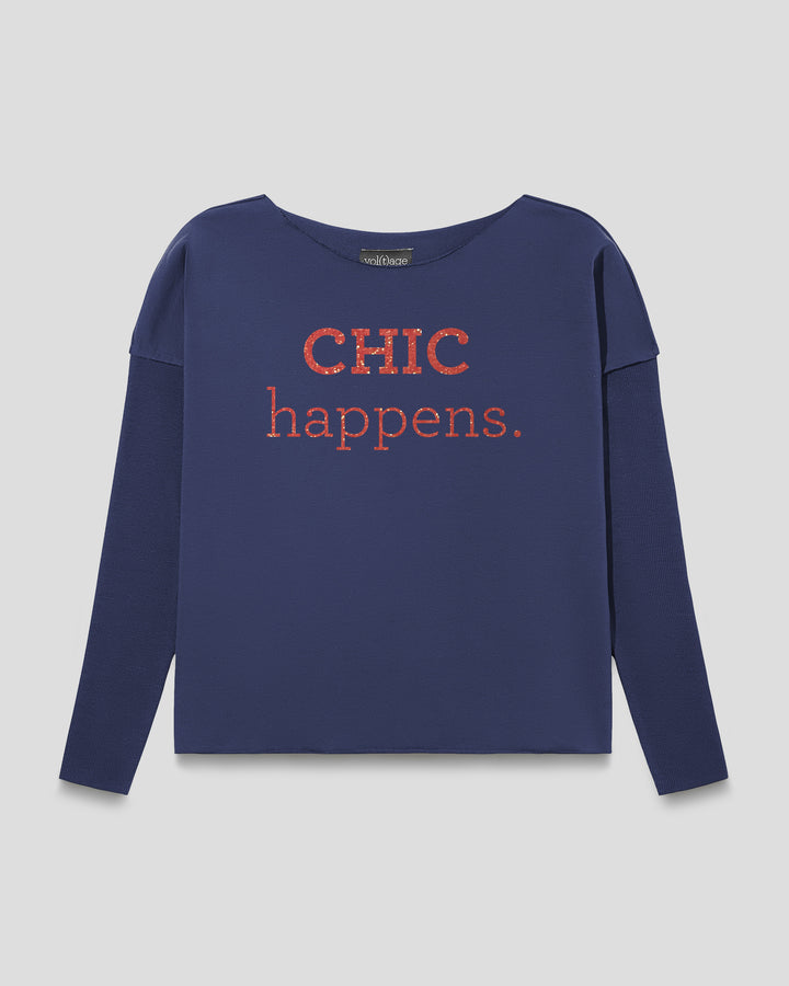 CHIC happens. relaxed smart-shirt