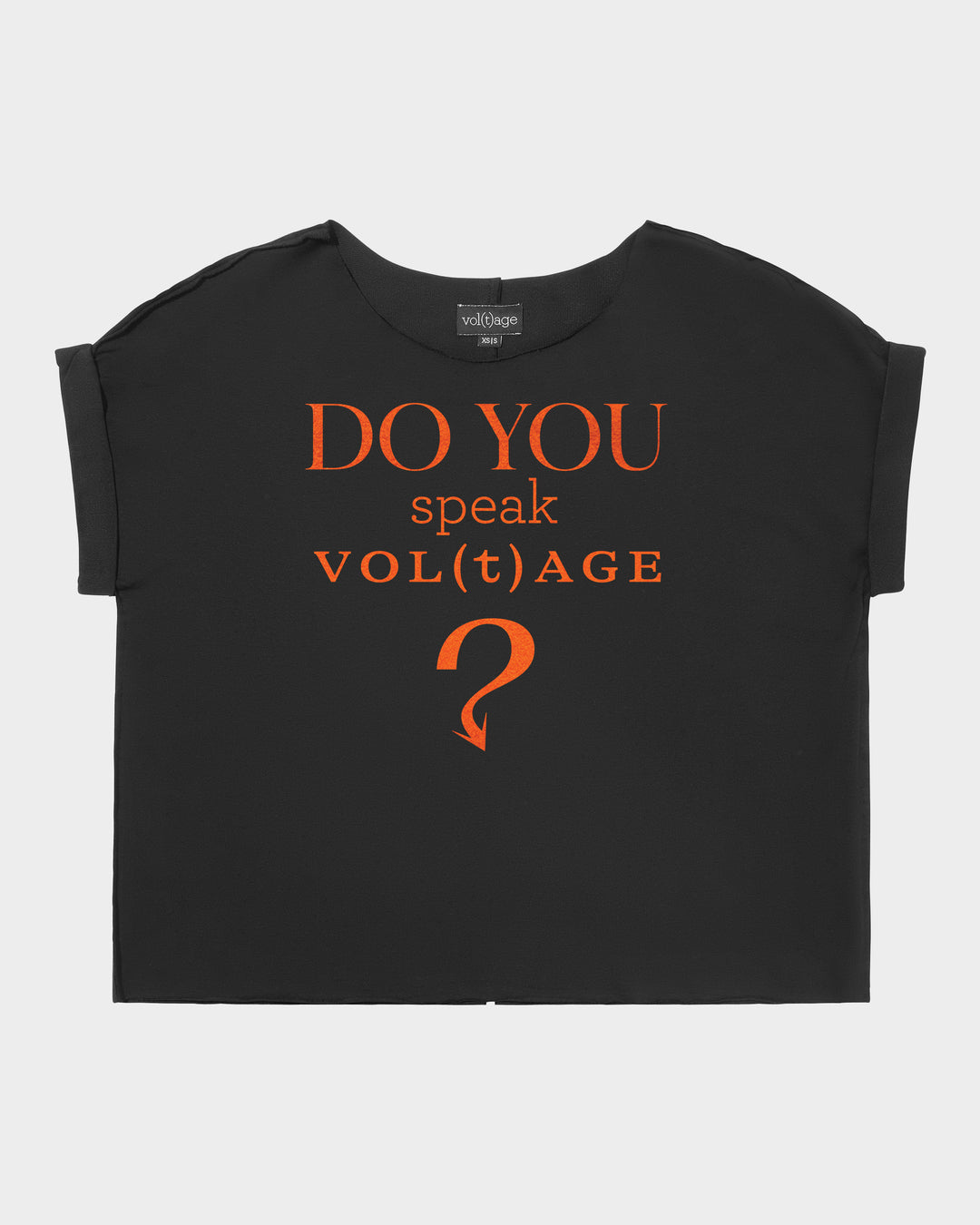 DO YOU SPEAK VOL(T)AGE relaxed smart-tee