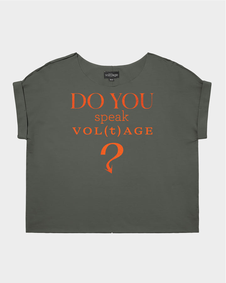 DO YOU SPEAK VOL(T)AGE relaxed smart-tee