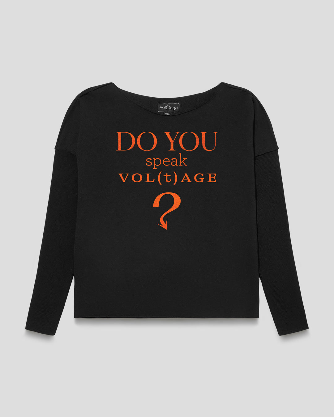 DO YOU SPEAK VOL(T)AGE? relaxed smart-shirt