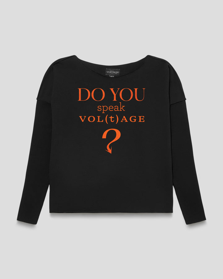 DO YOU SPEAK VOL(T)AGE? relaxed smart-shirt