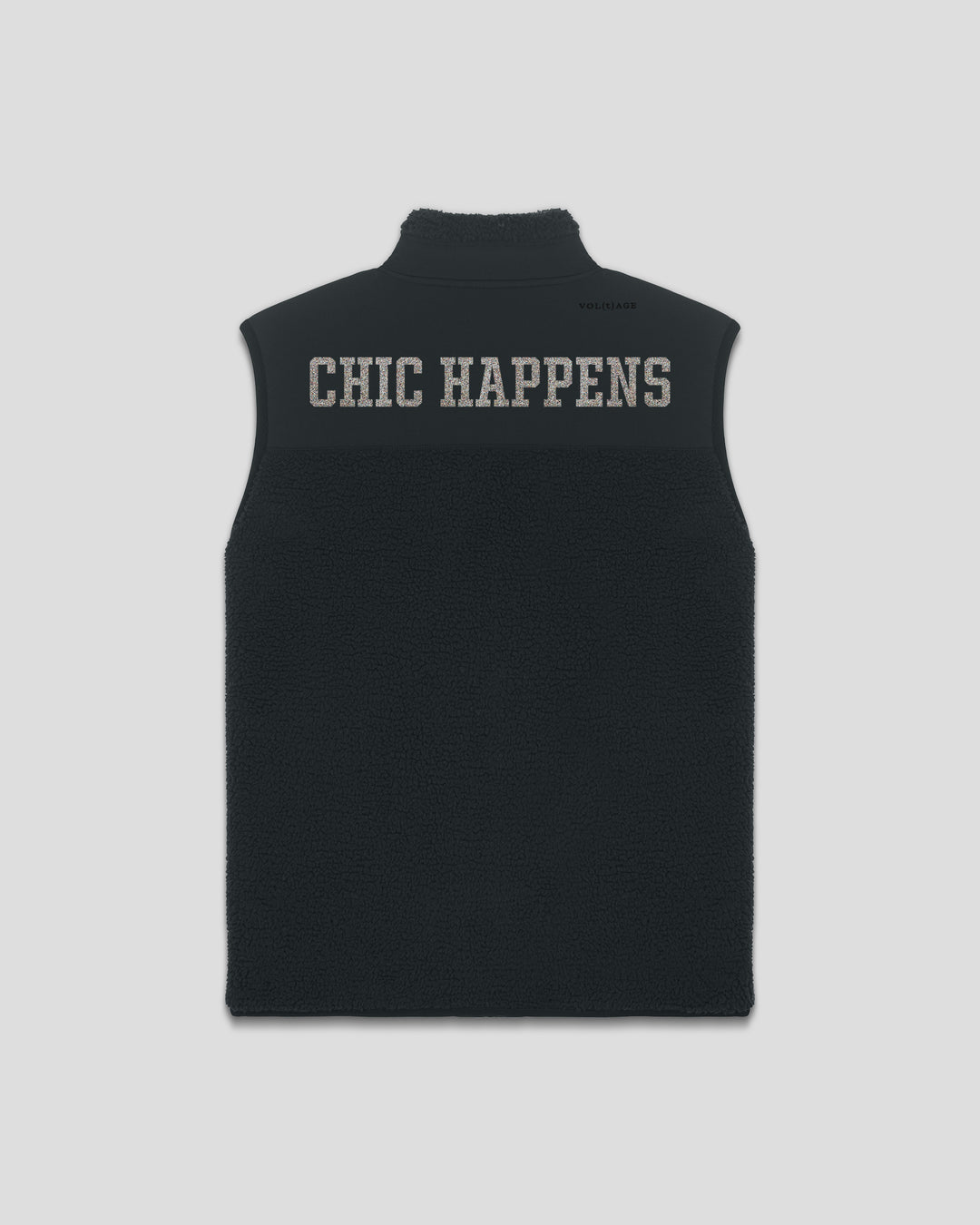 CHIC HAPPENS | WHAT A CHIC SHOW fleece sherpa vest