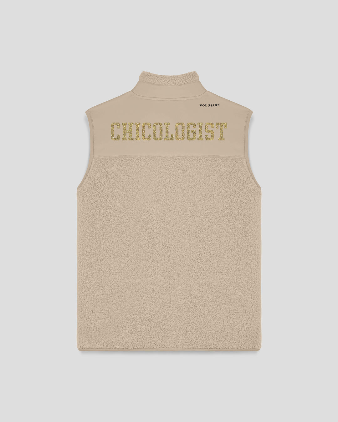 CHICOLOGIST | GET CHIC DONE fleece sherpa vest