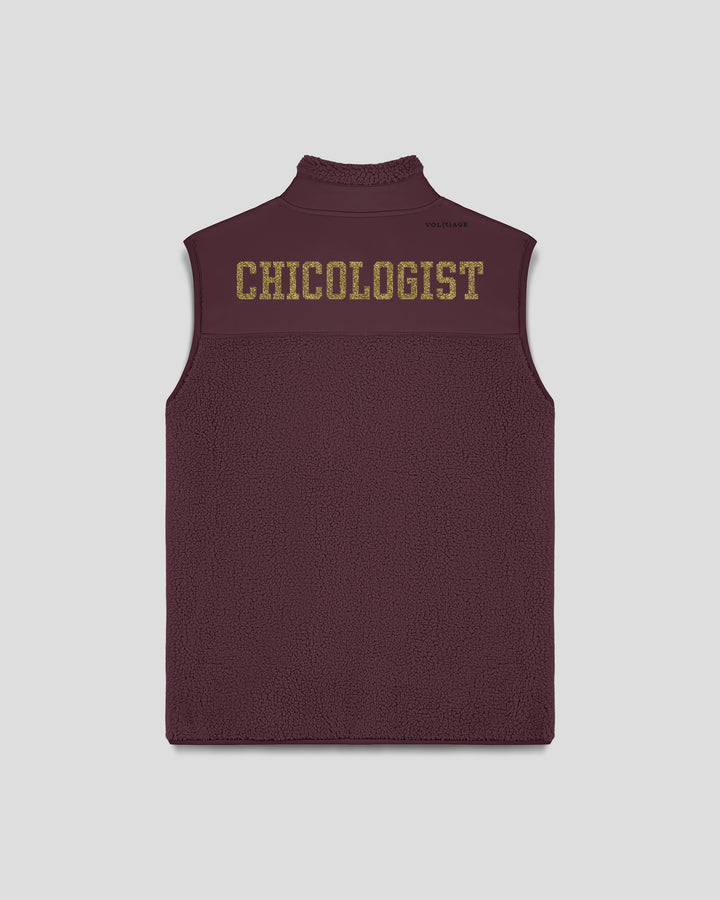 CHICOLOGIST | GET CHIC DONE fleece sherpa vest