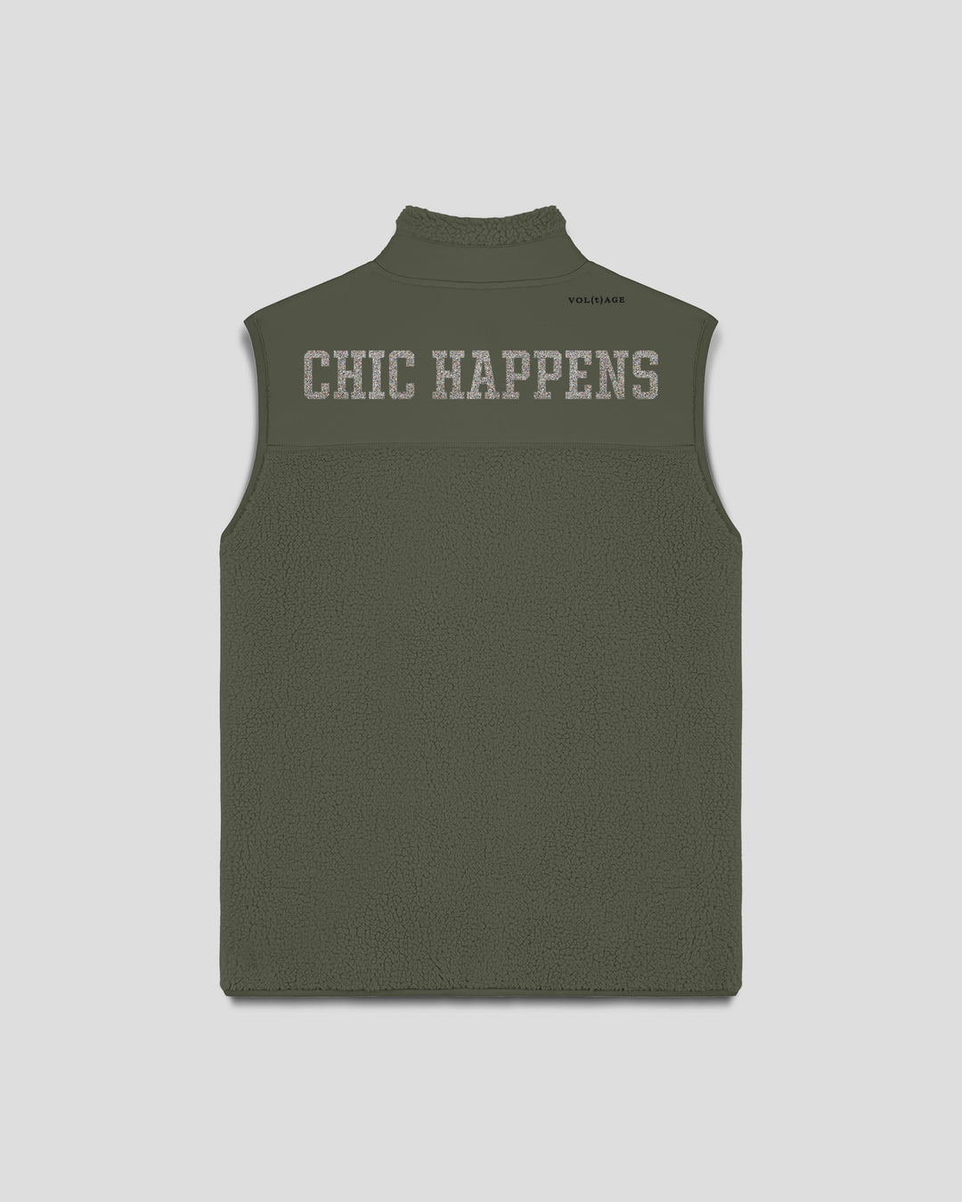 CHIC HAPPENS | WHAT A CHIC SHOW fleece sherpa vest