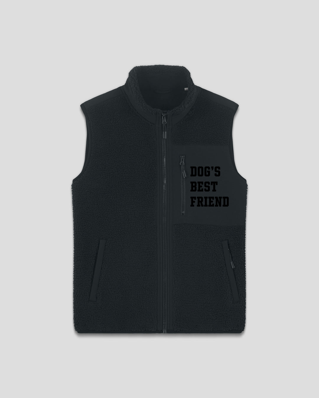 THE DOGFATHER | DOG'S BEST FRIEND fleece sherpa vest